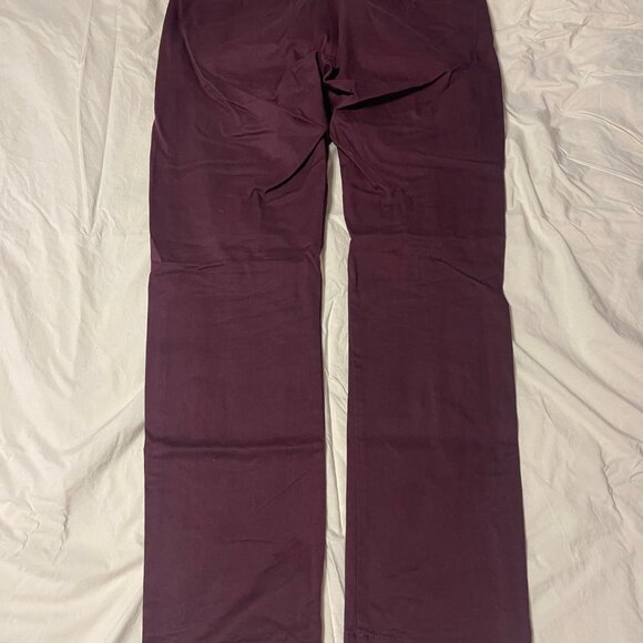 Men's Jcrew Mercantile FLEX Chinos - Maroon - Picture 2 of 2